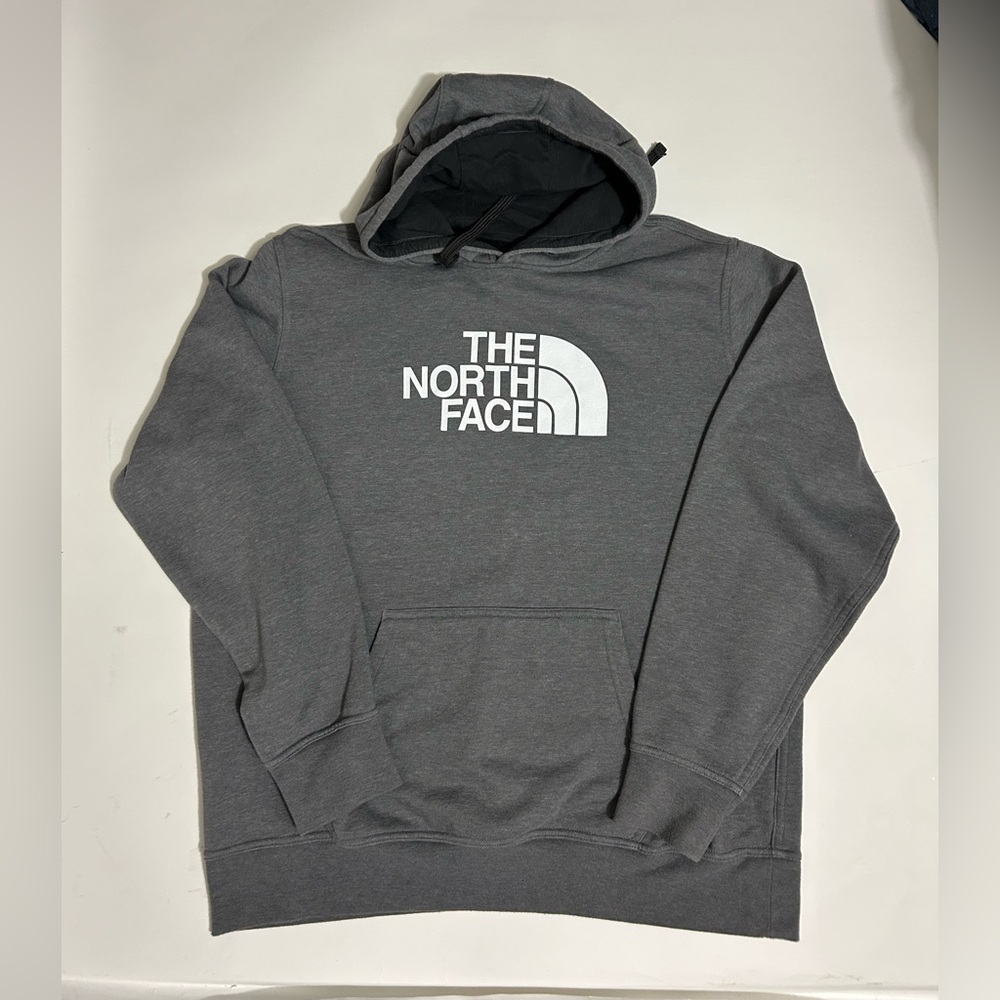 The North Face Men's Half Dome Pullover Hoodie in  Grey Heather XL